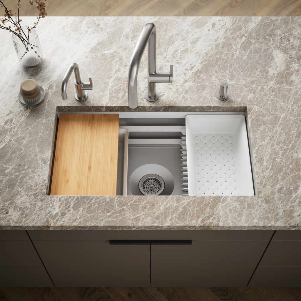 Kohler Eviye Prolific Paslanmaz Çelik 80 cm