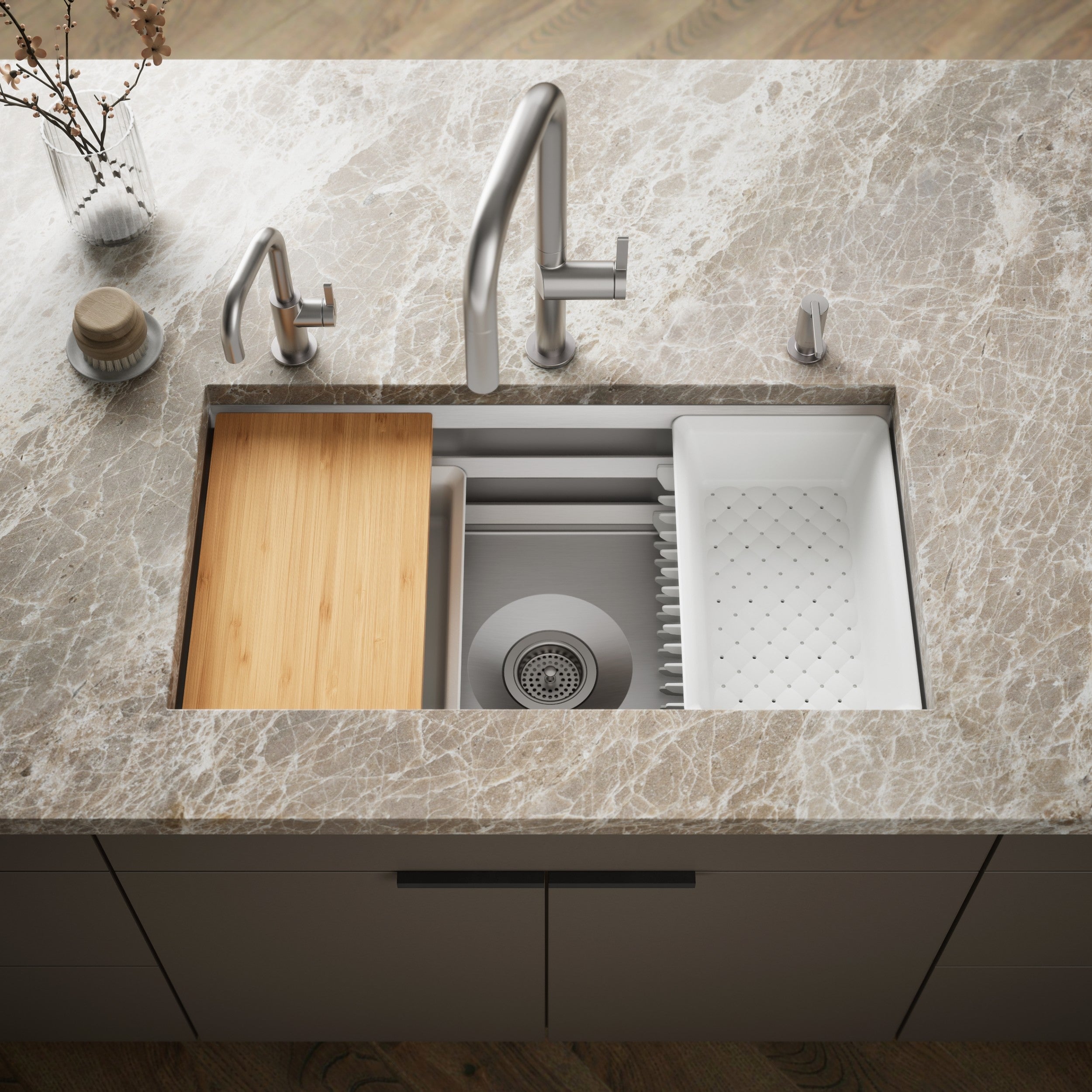 Kohler Eviye Prolific Paslanmaz Çelik 80 cm
