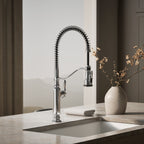Kohler Eviye Bataryası Tournant Profesyonel , Krom
