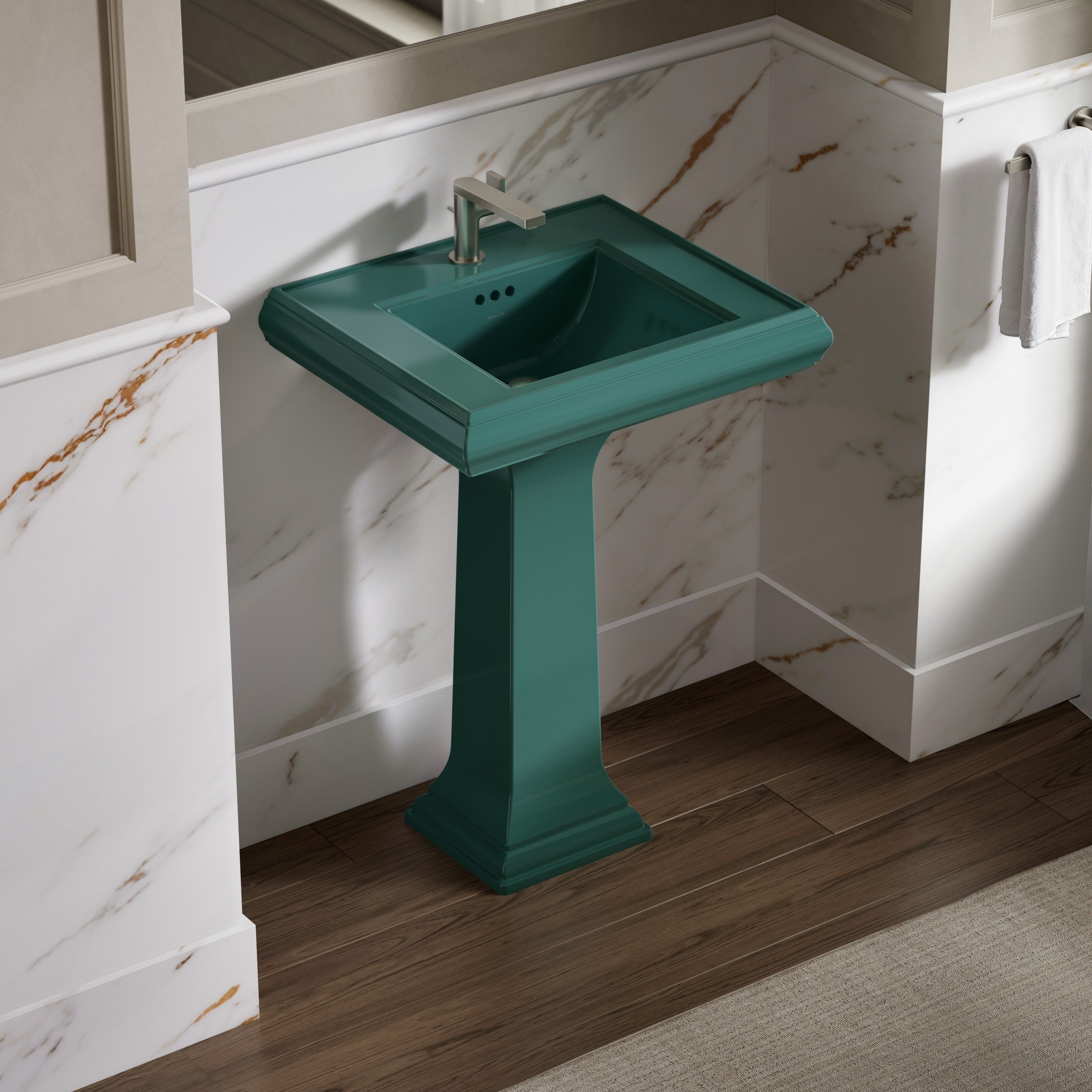 Kohler Memoirs Stately Teal Lavabo İçin Ayak