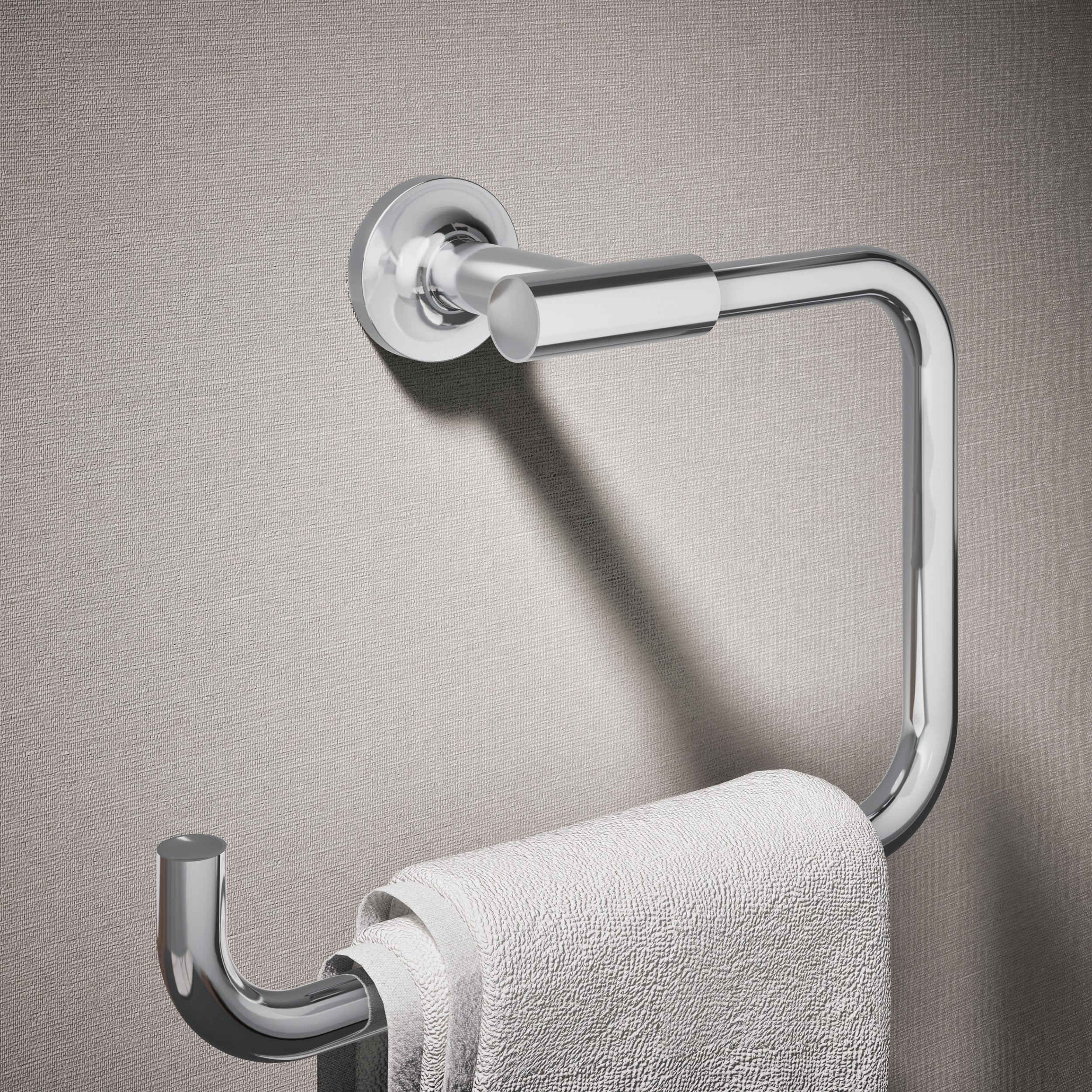 Kohler Havluluk Yuvarlak Purist , Krom