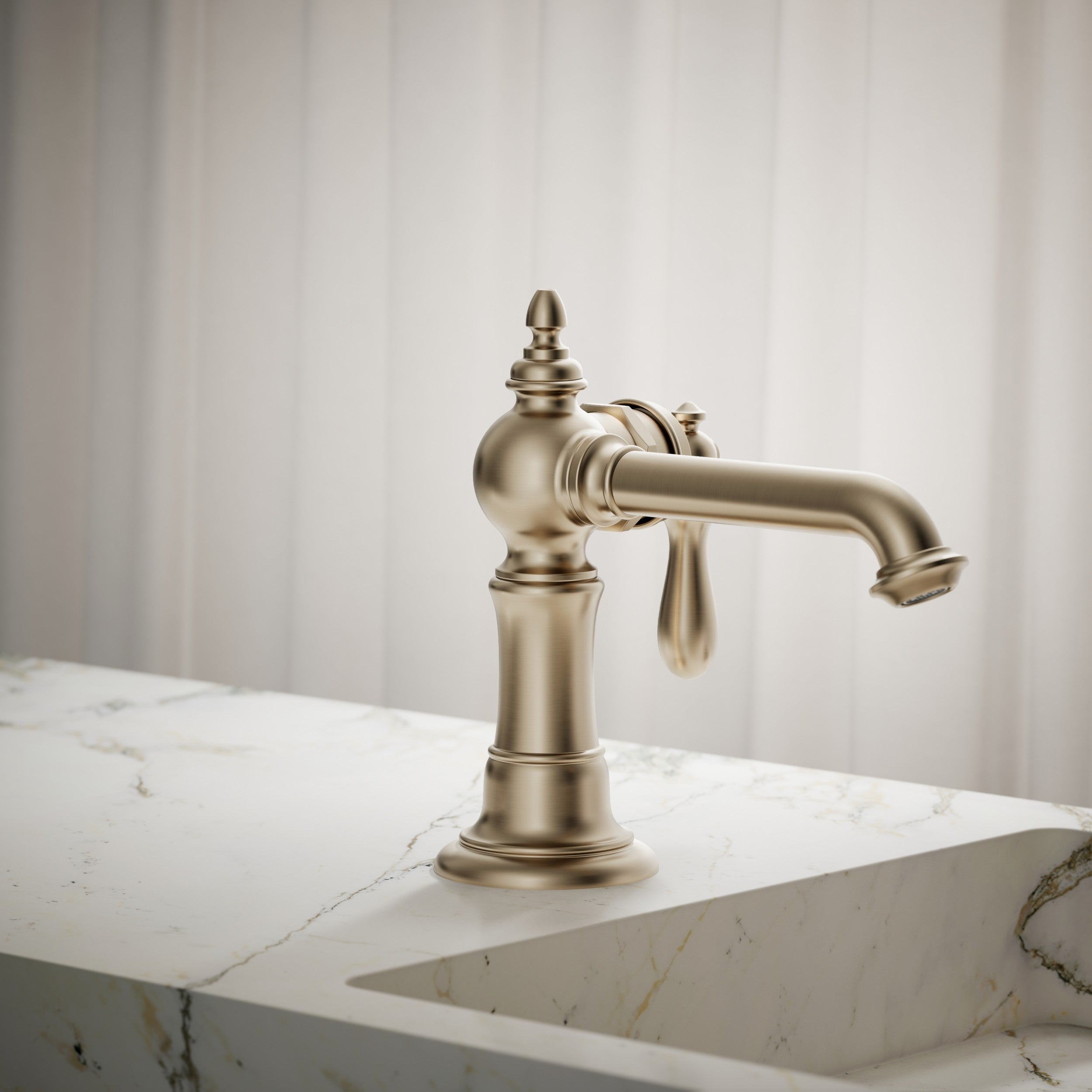 Kohler Lavabo Bataryası Artifacts Brushed Bronze