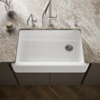 Kohler Eviye Whitehaven Döküm Apron-Front Beyaz
