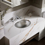 Kohler Lavabo Bachata Paslanmaz Çelik 64 x 42,4 cm
