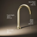 Kohler Batarya Occaison 3 Delikli Küvet Batarya Gagası