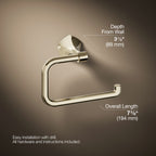 Kohler Yuvarlak Havluluk Occasion, Vibrant French Gold
