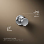 Kohler Bornoz Askısı Purist, Krom