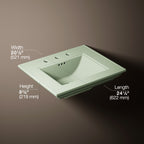 Kohler Lavabo Tezgah Üstü Memoirs Stately, Aspen Green