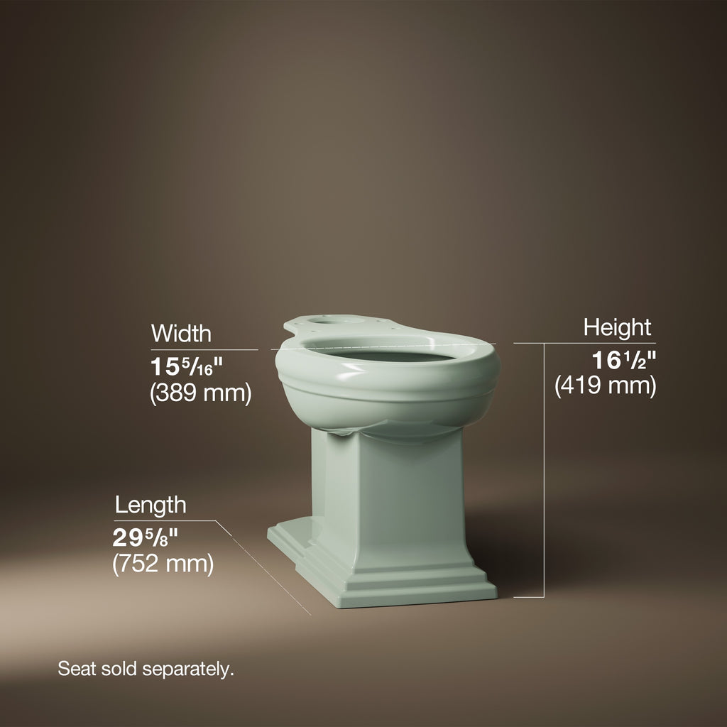 Kohler Klozet Memoirs Stately, Aspen Green