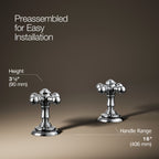 Kohler Artifacts Cross Handle Krom