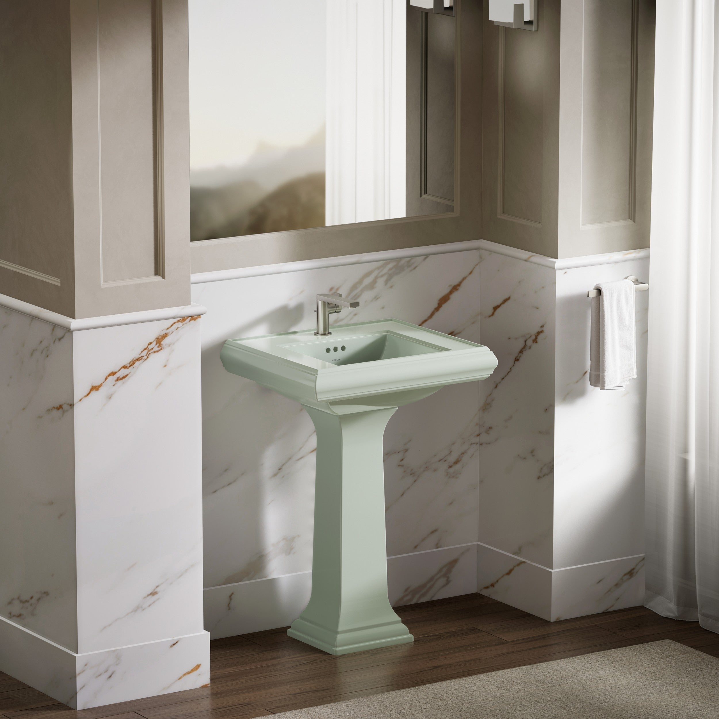 Kohler Memoirs Stately Aspen Green Lavabo İçin Ayak