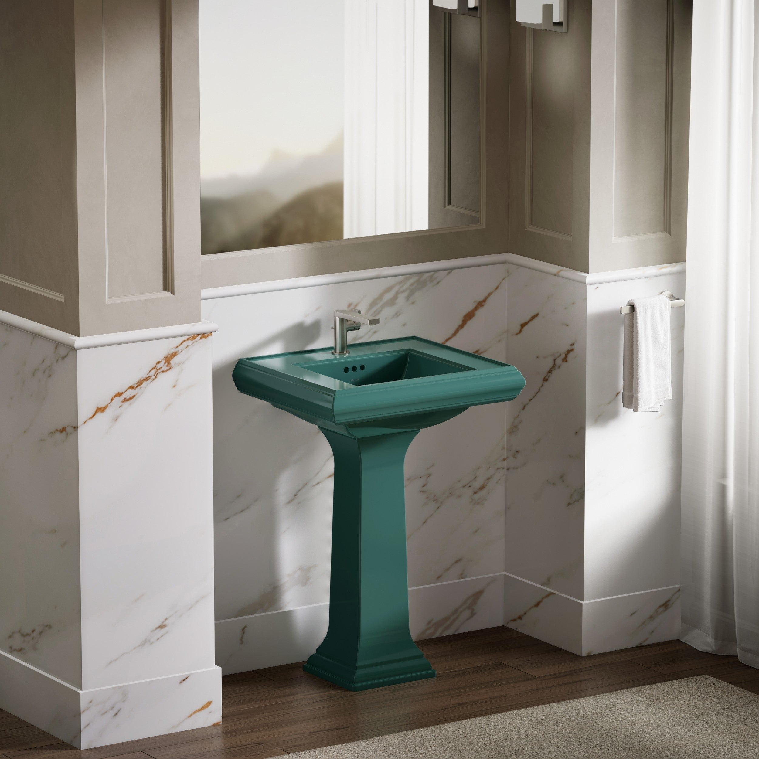 Kohler Memoirs Stately Teal Lavabo İçin Ayak