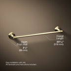 Kohler Uzun Havluluk Occasion 51,6 cm, Vibrant French Gold