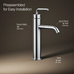 Kohler Lavabo Bataryası Çanak Purist, Krom