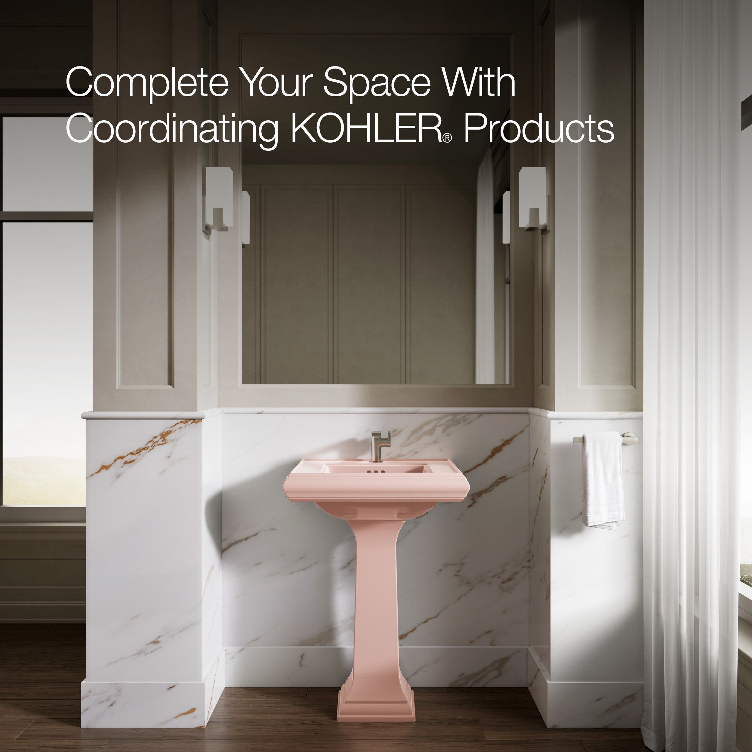 Kohler Memoirs Stately Peachblow Lavabo İçin Ayak