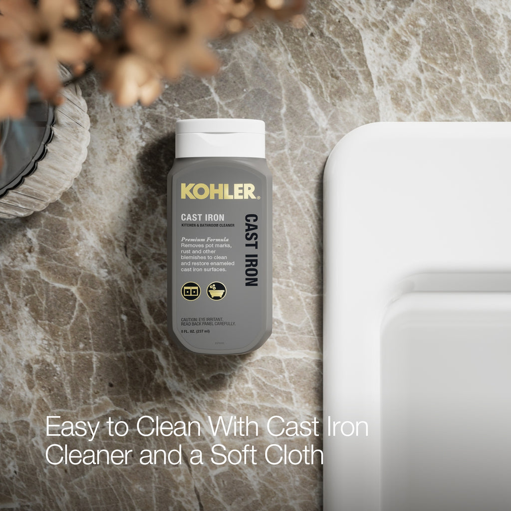 Kohler Riverby Döküm Eviye Beyaz