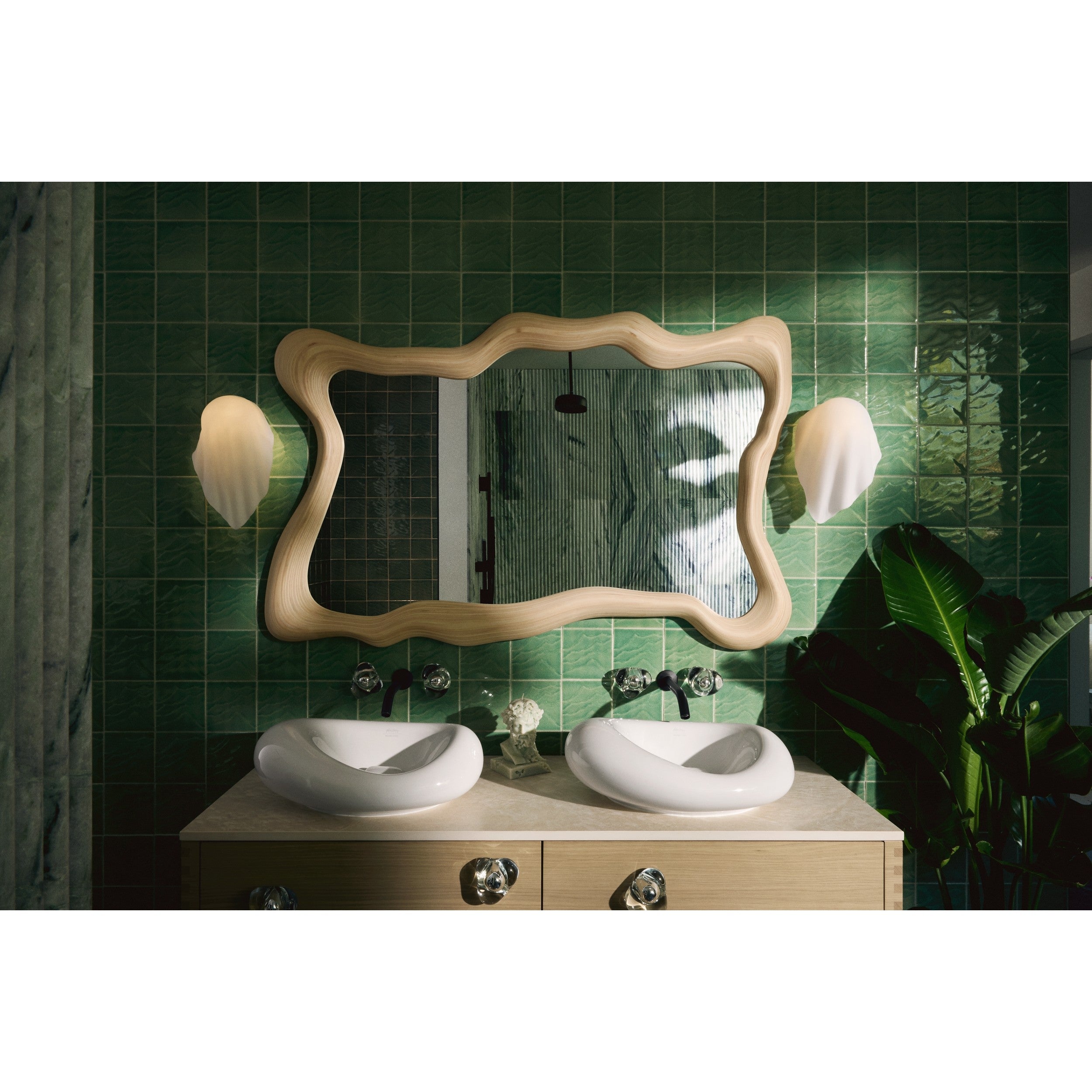 Kohler Lavabo Landshapes Daniel Arsham Beyaz Lavabo