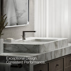 Kohler Lavabo Bataryası Kısa Composed Titanyum