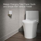 Kohler Tuvalet Kağıtlık Dikey Purist, French Gold