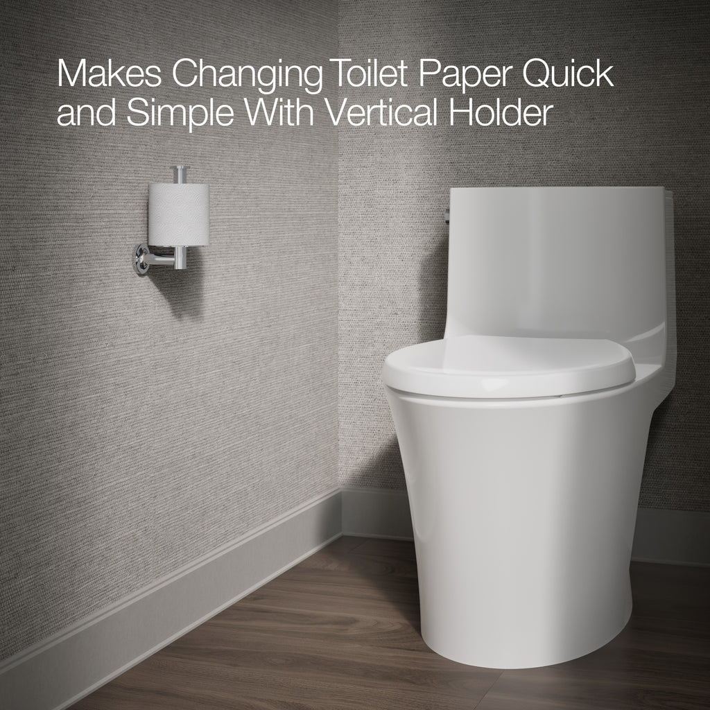 Kohler Tuvalet Kağıtlık Dikey Purist, Krom