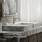 Kohler Lavabo Bataryası Artifacts Brushed Bronze