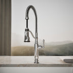 Kohler Eviye Bataryası Tournant Profesyonel , Krom