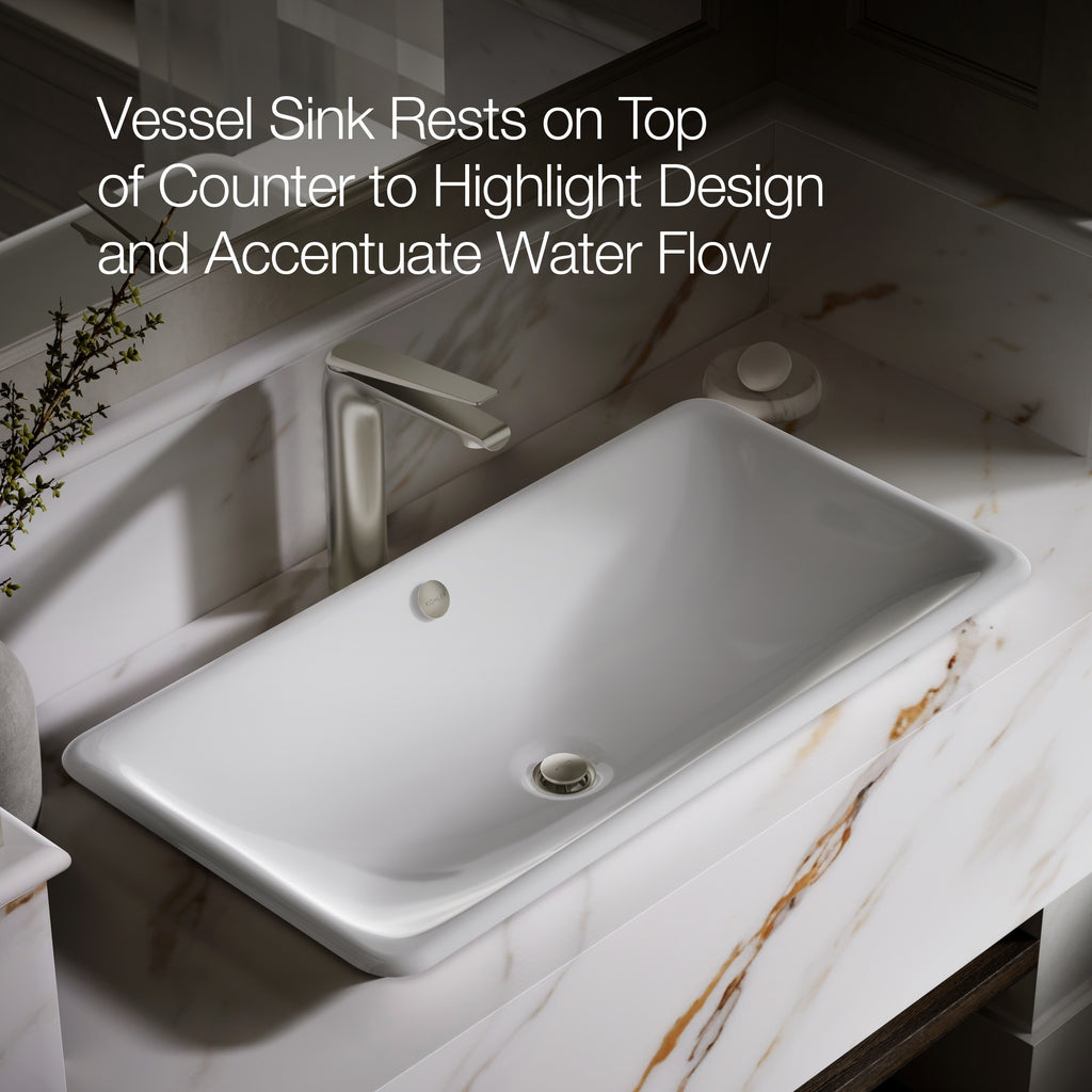 Kohler Lavabo İron Plans Döküm 76 x 40 cm Beyaz