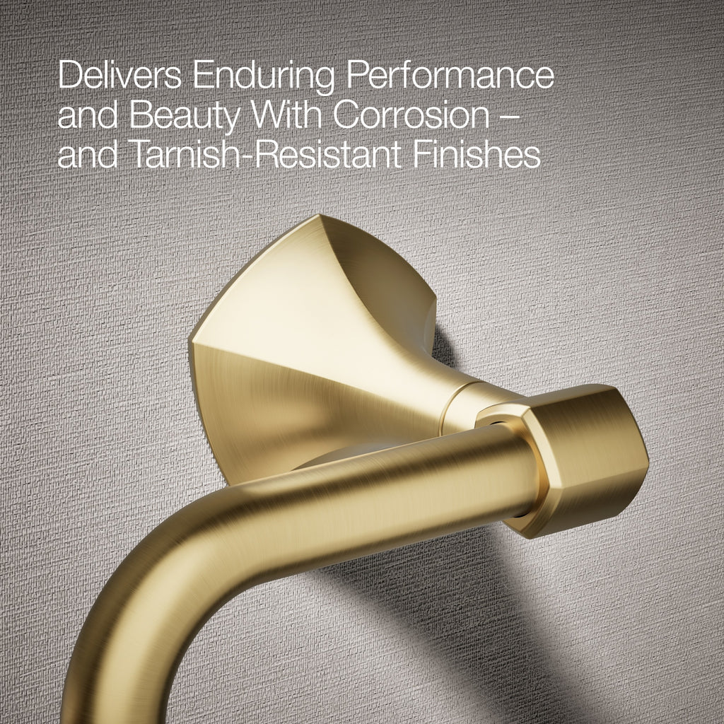 Kohler Yuvarlak Havluluk Occasion, Vibrant Brushed Moderne Brass