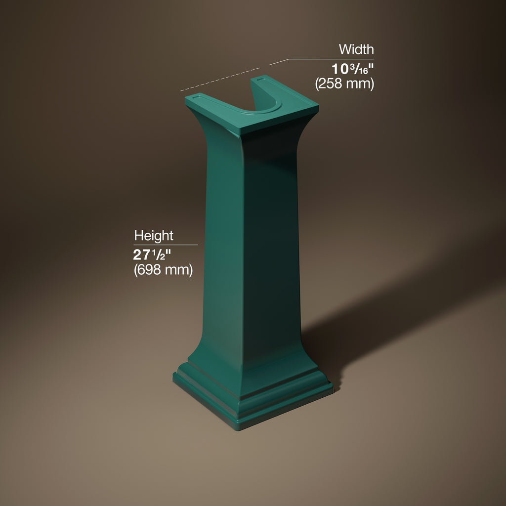 Kohler Memoirs Stately Teal Lavabo İçin Ayak