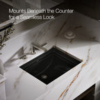 Kohler Lavabo Memoirs Classic Tezgah Altı Siyah