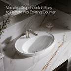 Kohler Lavabo Serif Tezgah Üstü Tek Delikli