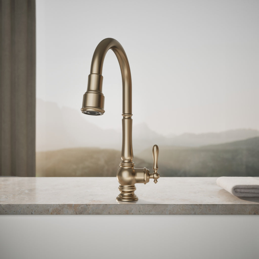 Kohler Eviye Bataryası Artifacts , Brushed Bronze