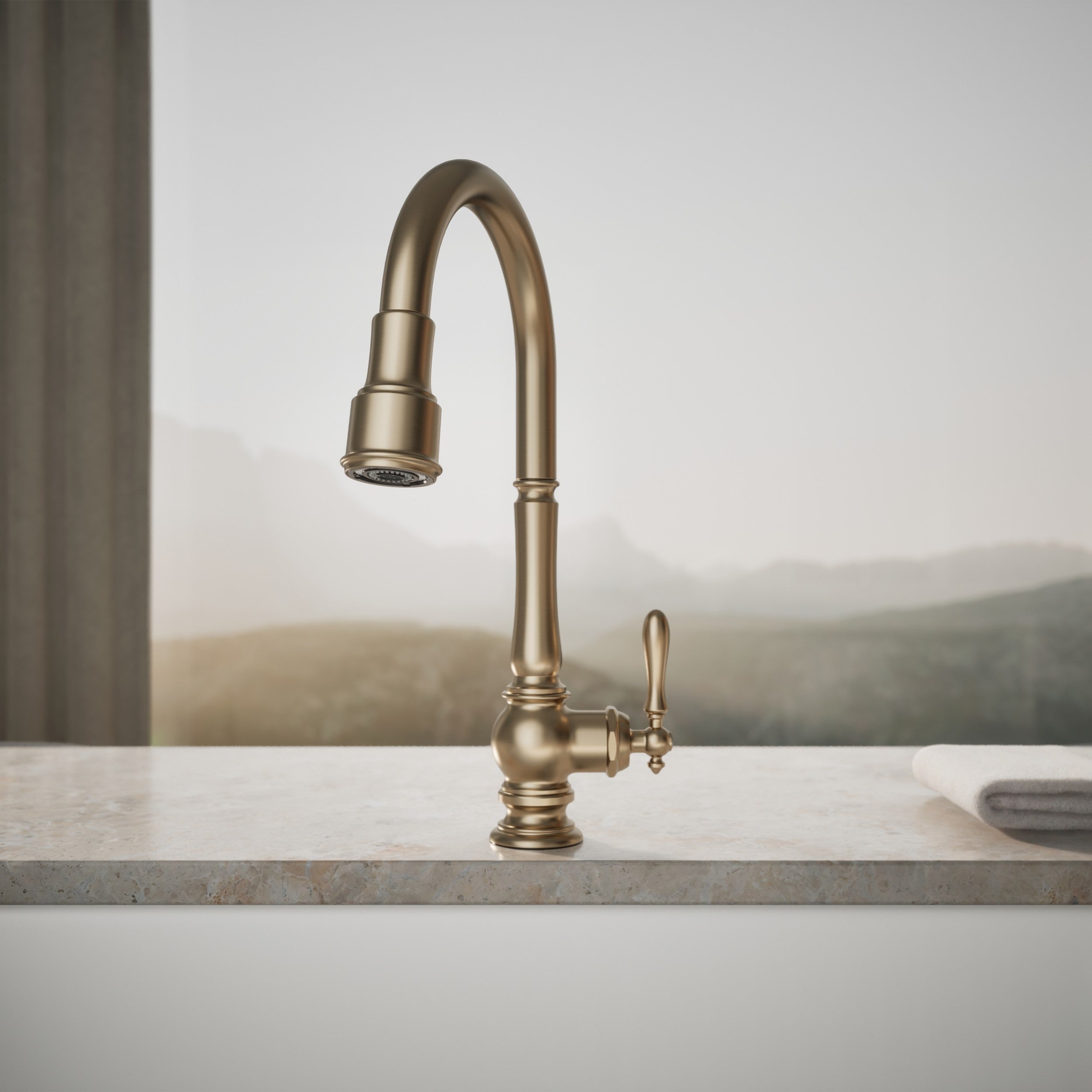 Kohler Eviye Bataryası Artifacts , Brushed Bronze