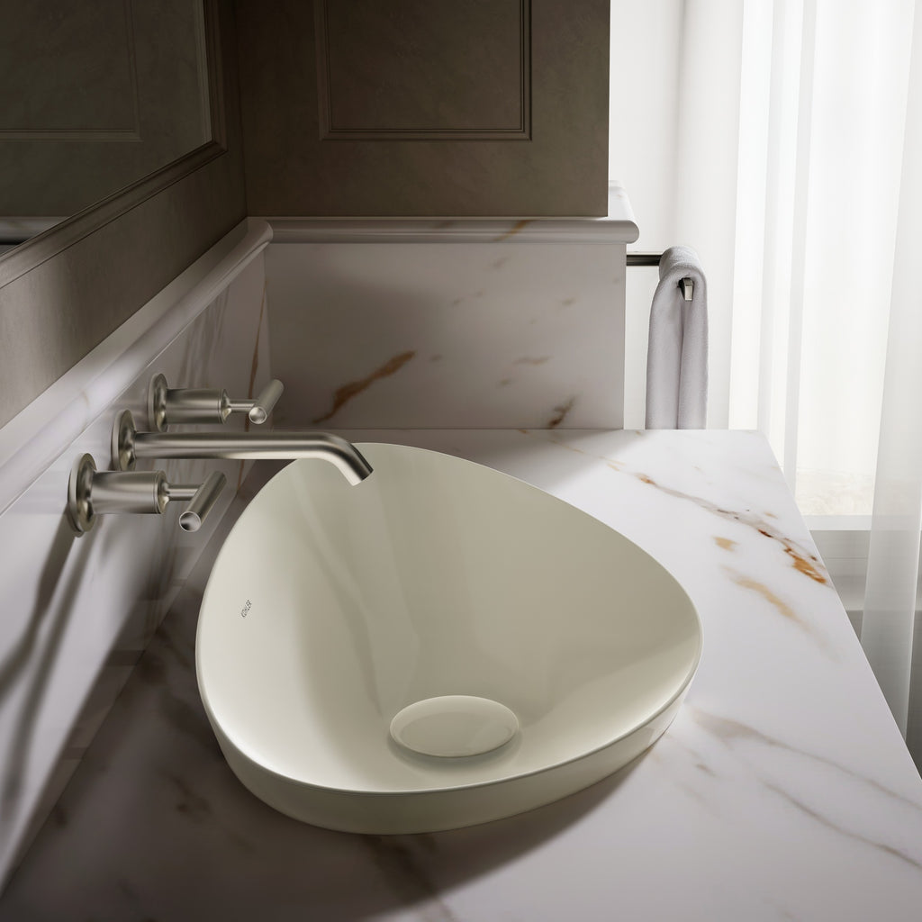 Kohler Lavabo Asimetrik Çanak Veil Bisküvi