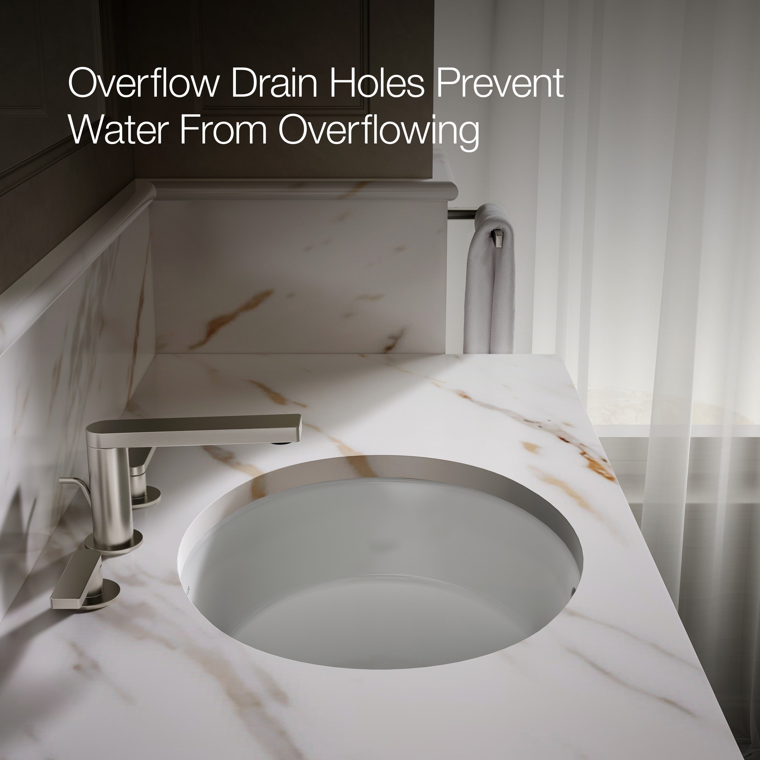 Kohler Lavabo Tezgah Altı Verticyl