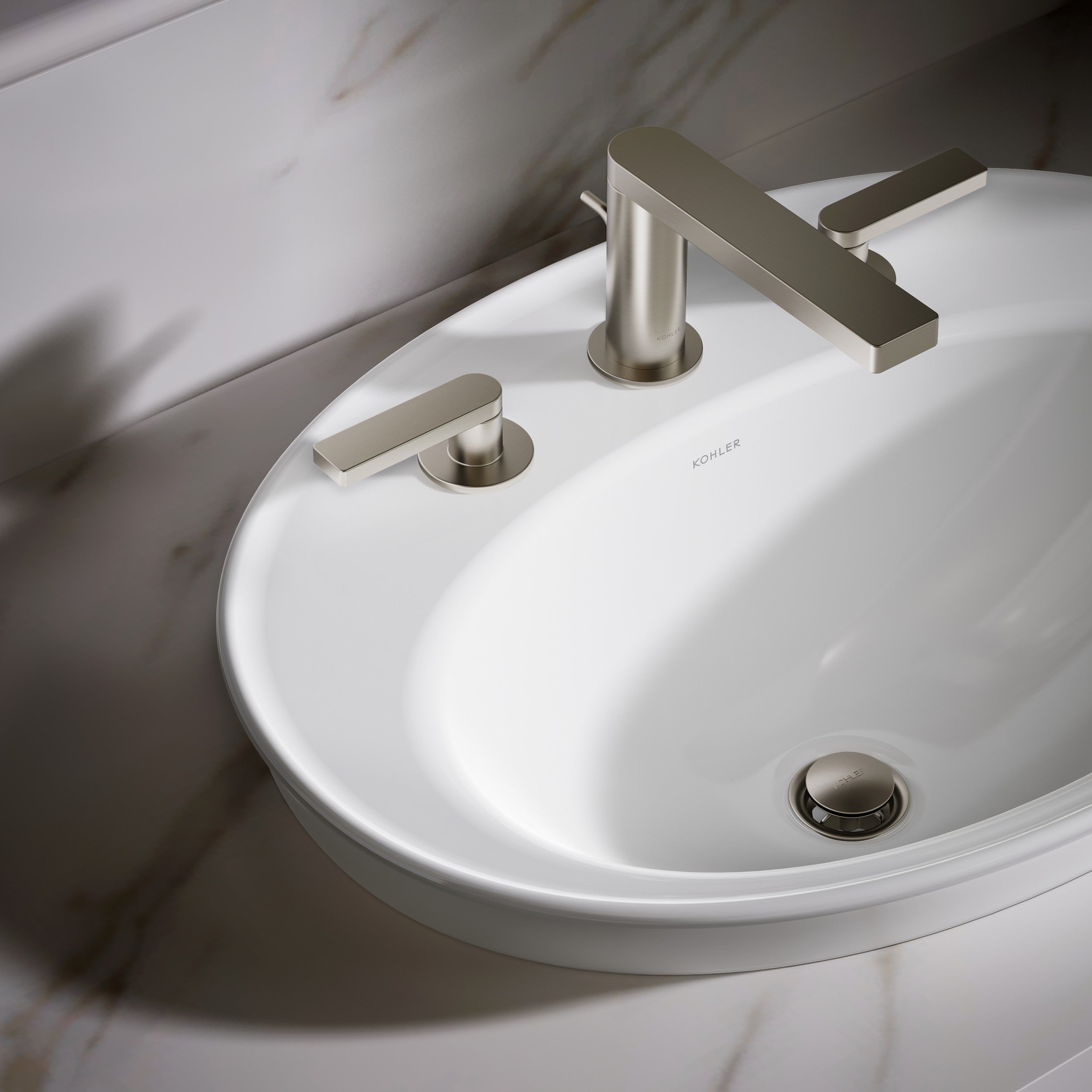 Kohler Lavabo Tezgah Üstü Serif Oval