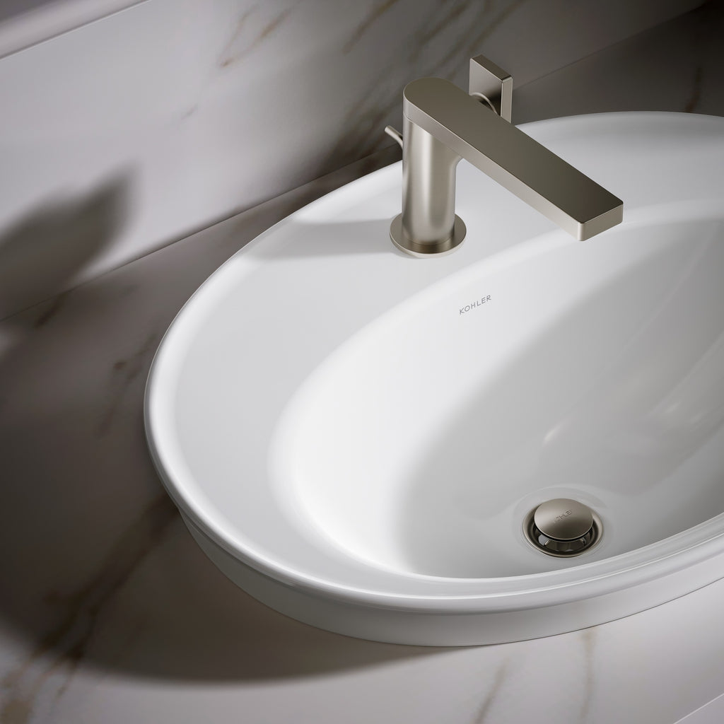 Kohler Lavabo Serif Tezgah Üstü Tek Delikli