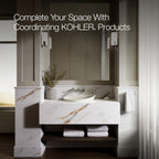 Kohler Lavabo Asimetrik Çanak Veil Bisküvi