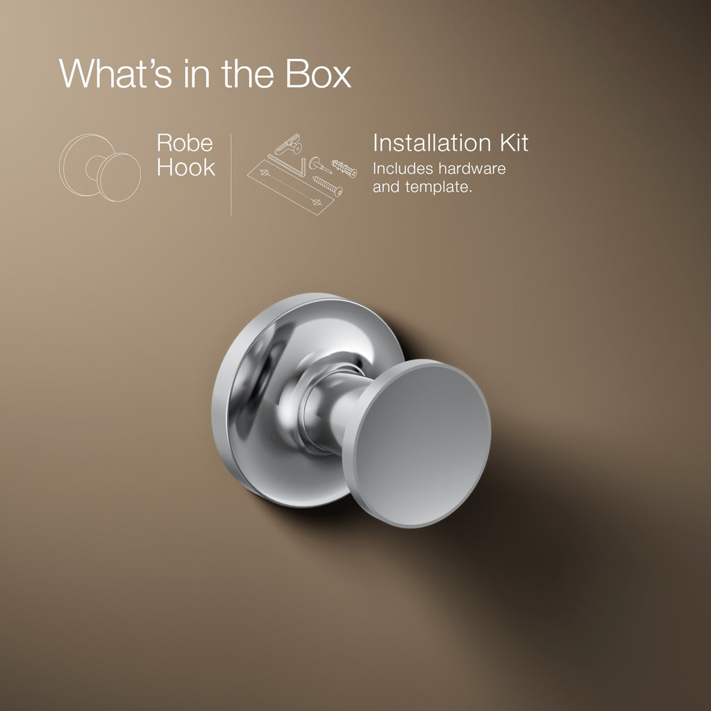 Kohler Bornoz Askısı Purist, Krom