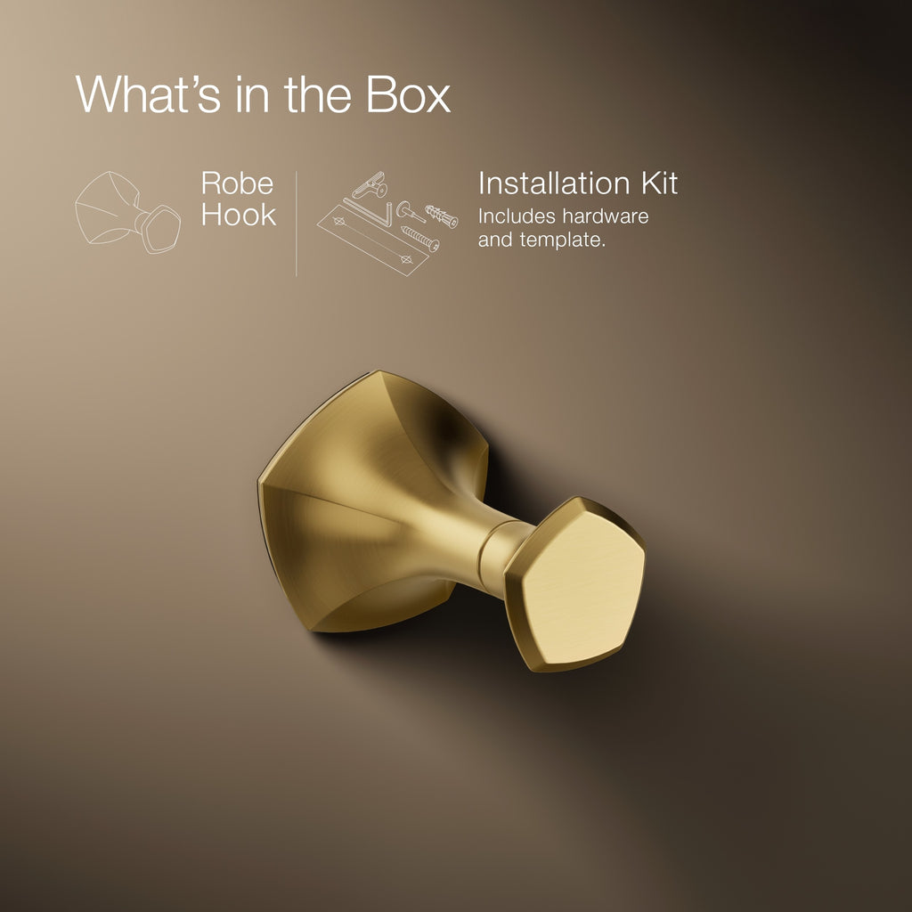 Kohler Bornoz Askılık Occasion, Vibrant Brushed Moderne Brass