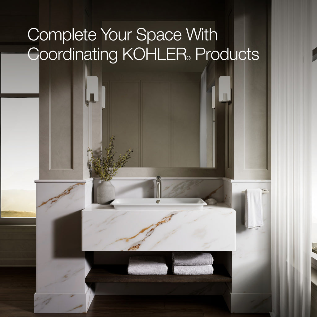 Kohler Lavabo İron Plans Döküm 76 x 40 cm Beyaz
