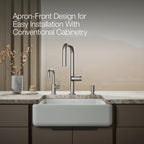 Kohler Eviye Whitehaven Tezgah Altı Ice Grey