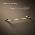 Kohler Uzun Havluluk Occasion 51,6 cm, Vibrant Brushed Moderne Brass