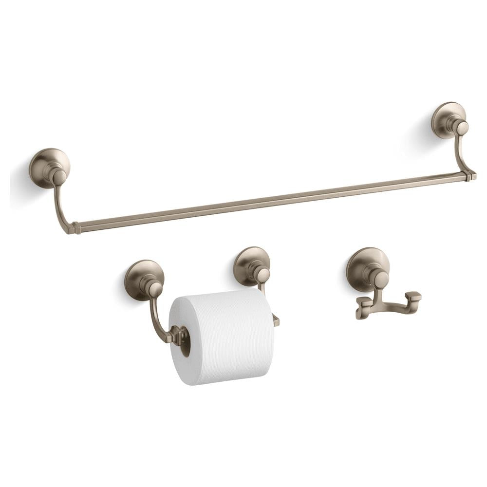 Kohler Havluluk Uzun Bancroft 66,7 cm, Brushed Bronze