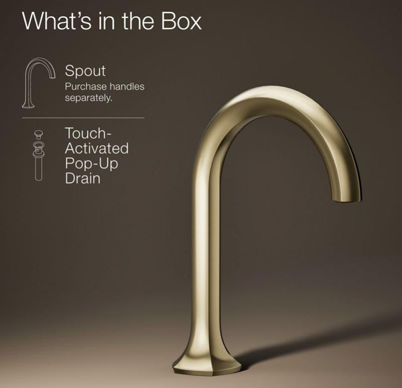 Kohler Batarya Occasion 3 Delikli Lavabo Batarya Gagası