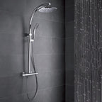 Kohler Batarya Seti Round Termostatik Krom