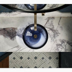 Kohler Lavabo Salute Cam Çanak Translucent Sapphire
