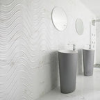 Porcelanosa Duvar Karosu Marmol Carrara Creta Blanco 31,6 x 90 cm