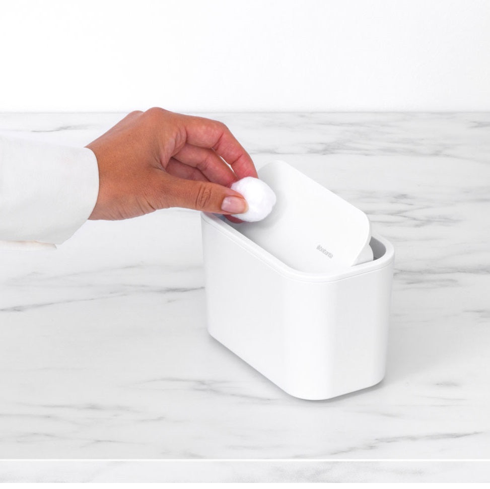 Brabantia Tezgahüstü Küçük Çöp Kutusu Mindset Fresh White 303388