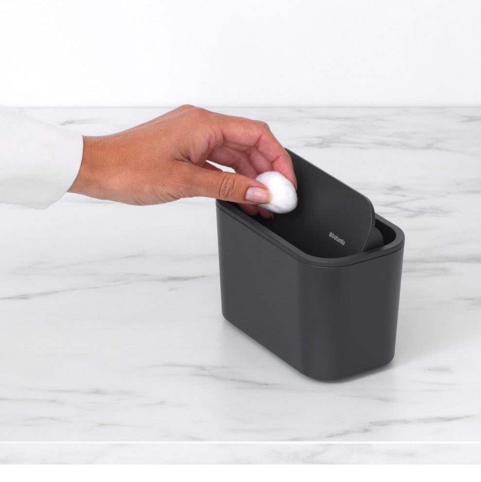 Brabantia Tezgahüstü Küçük Çöp Kutusu Mindset Dark Grey 303364